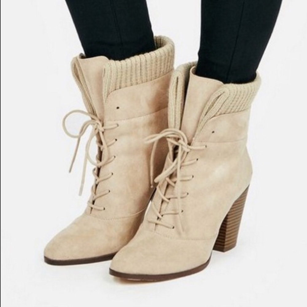 Tan boots